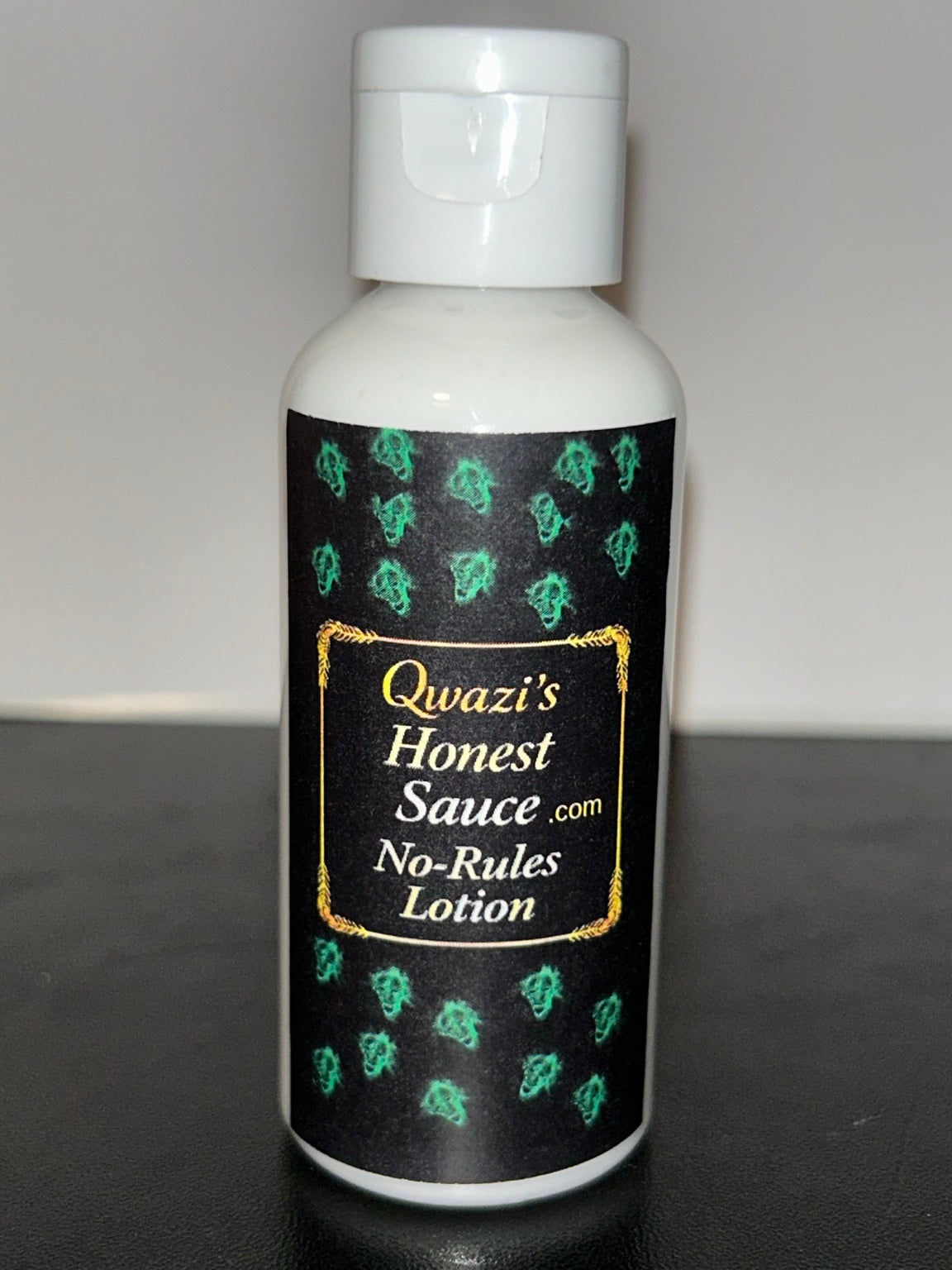 2 oz — Qwazi’s Honest Sauce “No-Rules Lotion” (Scented)