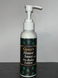 4 oz — Qwazi’s Honest Sauce “No-Rules Lotion” (Unscented) Includes Free 2 oz Sample